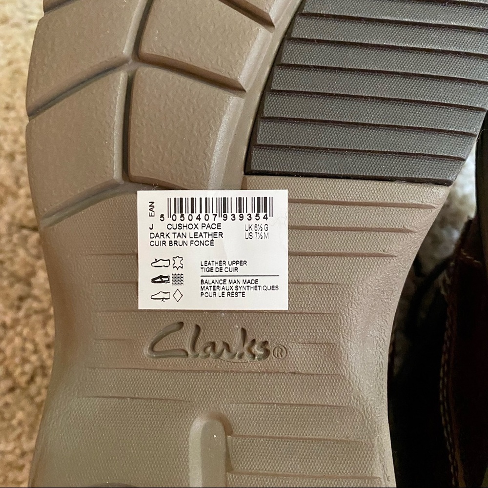 Men’s Clarks dress shoes - Picture 4 of 4